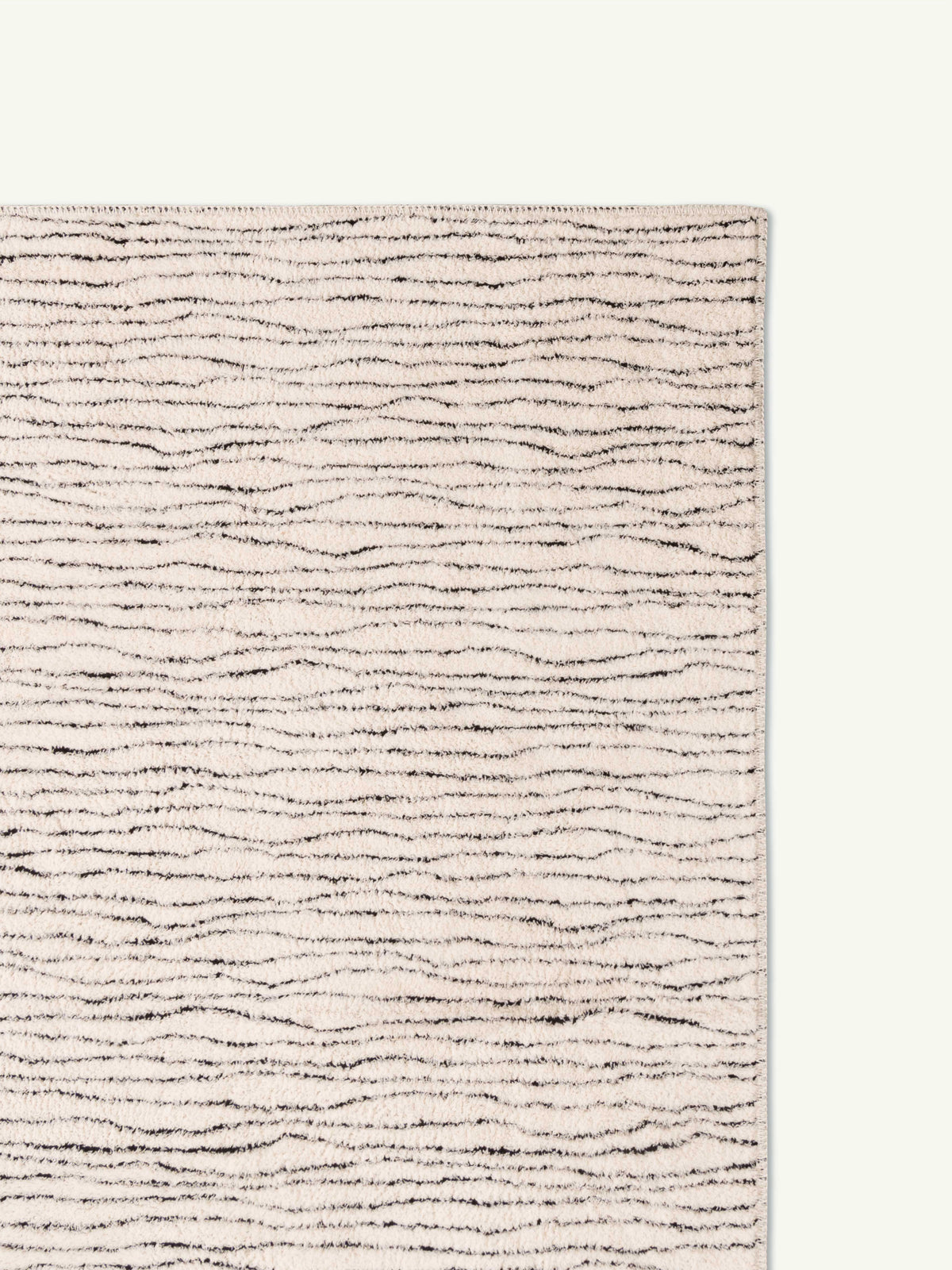 Atlas Cream Cotton Feel Rug