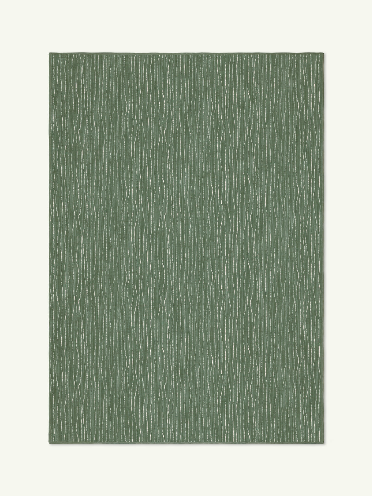 Atlas Green Chenille Rug