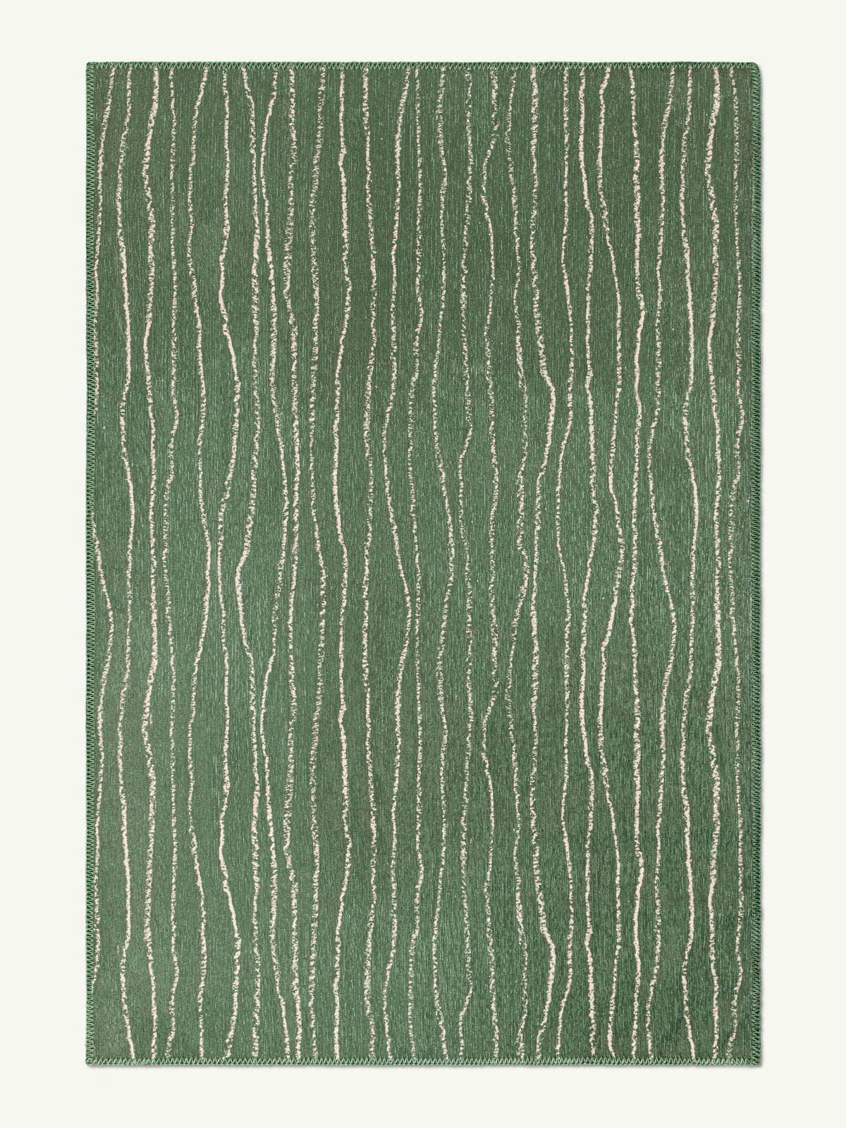 Atlas Green Chenille Rug