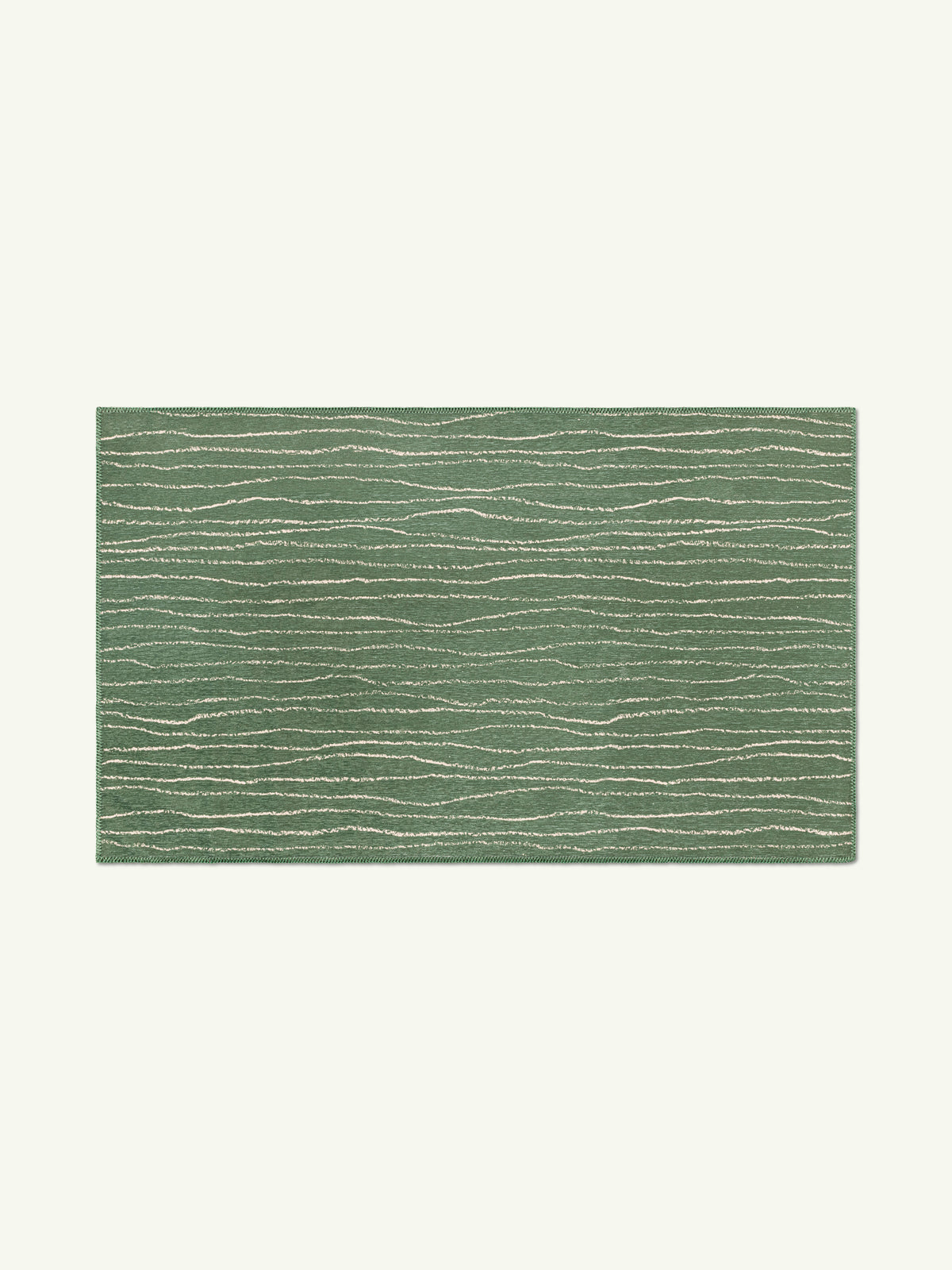 Atlas Green Chenille Rug