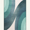 Bundle Teal Chenille Rug