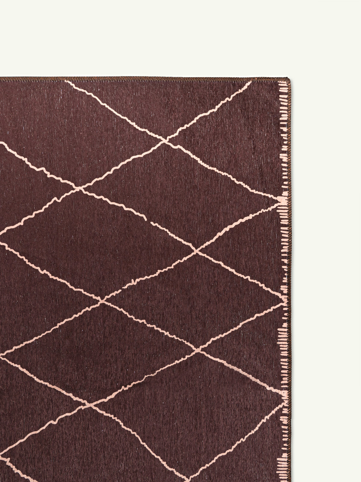 Joy Brown Chenille Rug