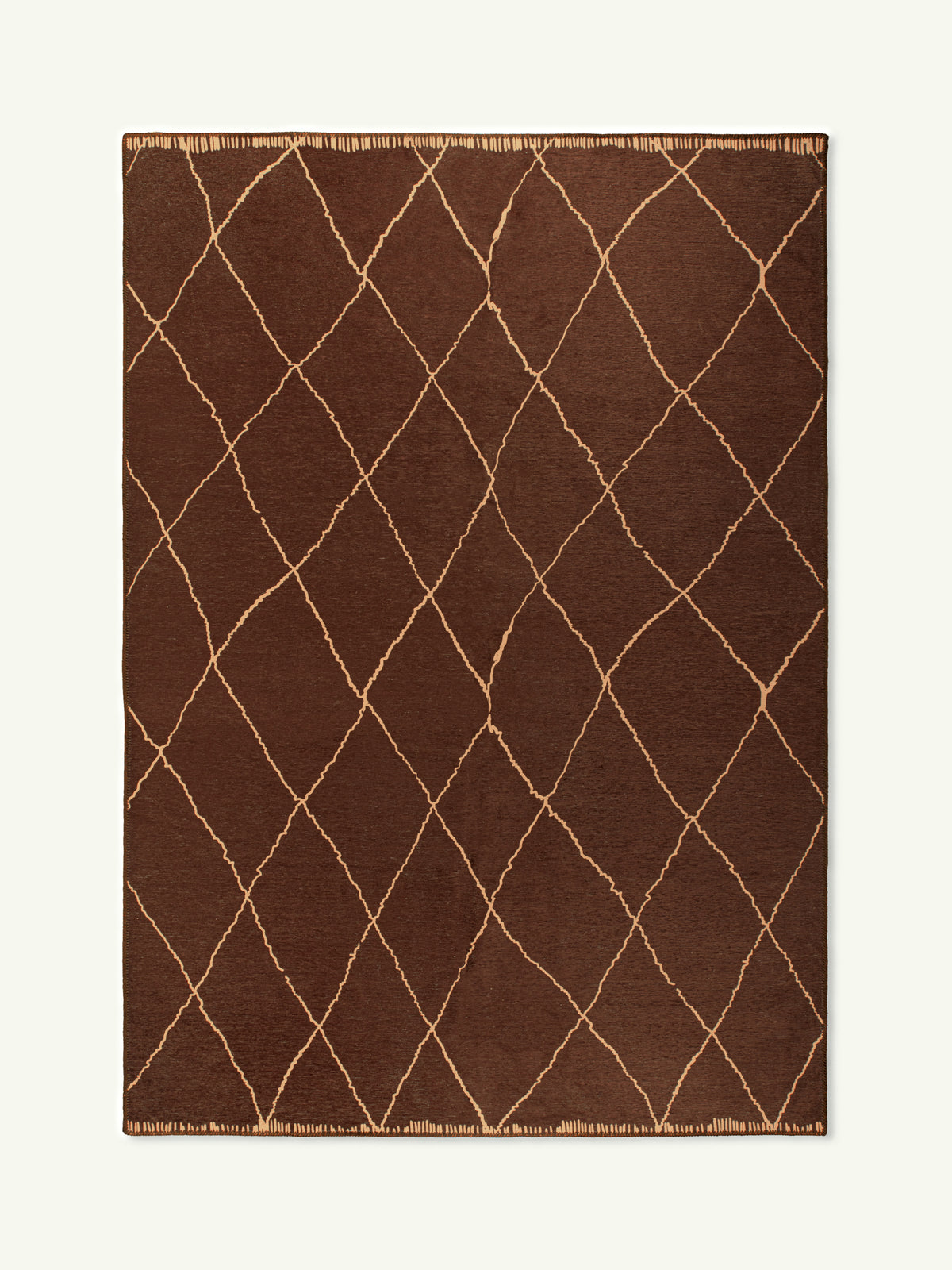 Joy Brown Chenille Rug