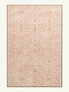 Map Tan Chenille Rug