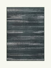 Shake Black Chenille Rug