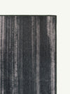 Shake Black Chenille Rug