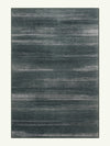 Shake Black Chenille Rug
