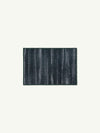 Shake Black Chenille Rug