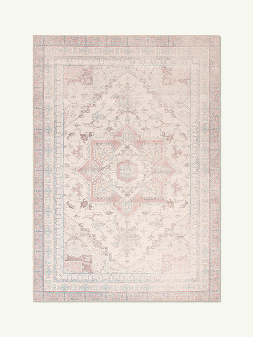 Together nude chenille rug