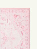 Washed Pink Chenille Rug